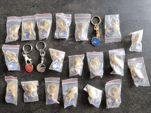 Lot jetons de caddie - 22,