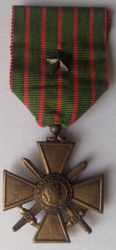 Peu courante croix - , guerre