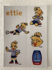 Autocollant Stickers Ettie Coupe Du Monde Féminine France 2019 Reims
