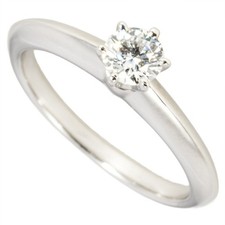 Tiffany bague solitaire - tiffany,