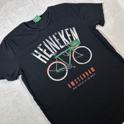 Heineken black tshirt - heineken,