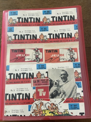 Tintin jeudi télévision - jeudi, rare