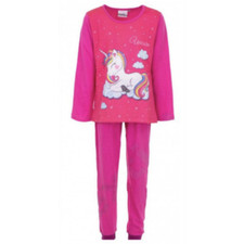 Pyjama Licorne fille fushia en