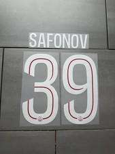 Flocage safonov psg - safonov,