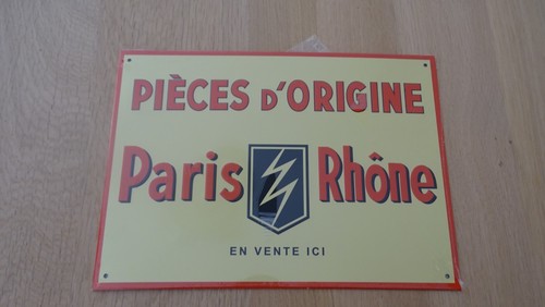 Plv plaque tole piece origine - plv,