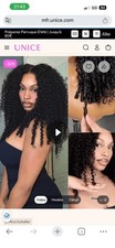 Perruque femme cheveux