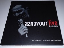 CHARLES AZNAVOUR LIVE  COFFRET
