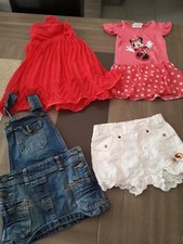 LOT  DE 4 VÊTEMENTS  FILLE  2 ans