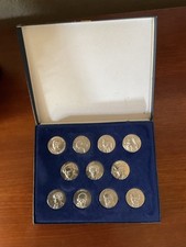 Coffret de 11 médailles les années memoires