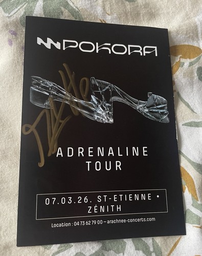 Flyer matt pokora dedicace - pokora,