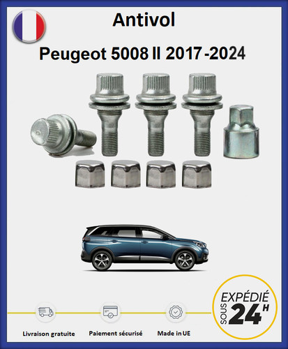 Ecrous antivol roues - ecrous,