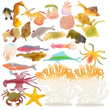 26 Pcs Animaux Marins