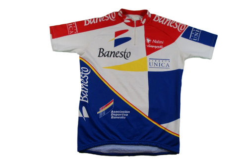 Maillot vélo rétro banesto - maillot,