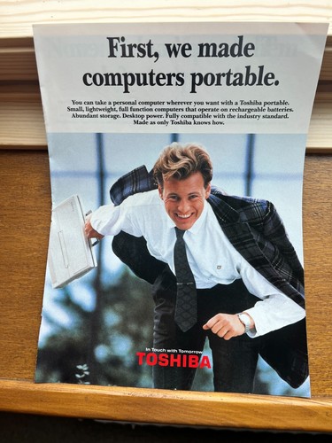 Toshiba portable computers