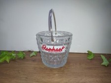 Seau à glaçons vintage publicitaire St Raphaël Quinquina