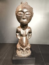 Statue hemba 40cm congo - hemba, rdc