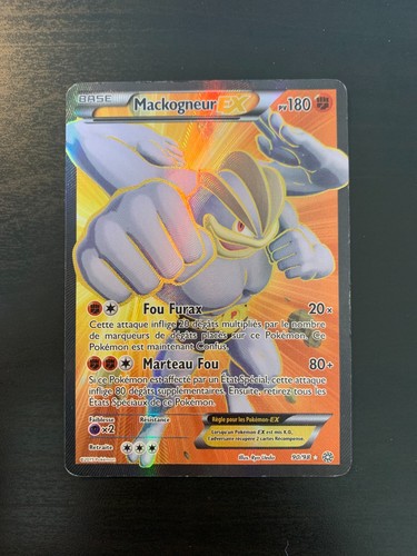Carte pokémon mackogneur - pokémon,