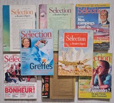 LOT DE 8 ANCIENS " SELECTION DU READER’S DIGEST