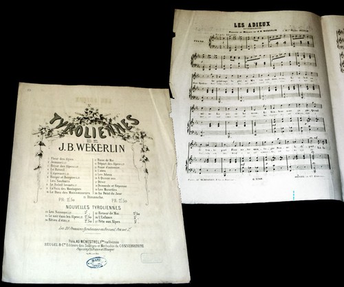Les adieux tyrolienne piano - adieux,