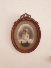 Cadre Ovale Ancien 19ème