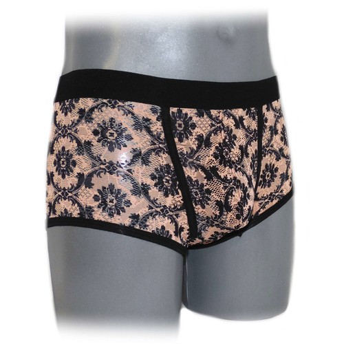 Boxer fantaisie dentelle - boxer, en