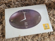 PENDULE HORLOGE PUBLICITAIRE AUTOMOBILE RENAULT BALLON RUGBY AUTOMOBILIA  🏈