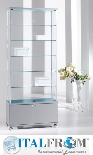 Verre vitrine avec - vitrine,