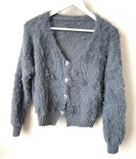 Superbe Gilet Gris fausse