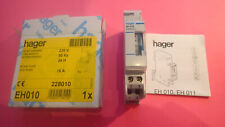 HAGER EH010 - Interrupteur horaire Horloge electromécanique 1 voie 24 heures