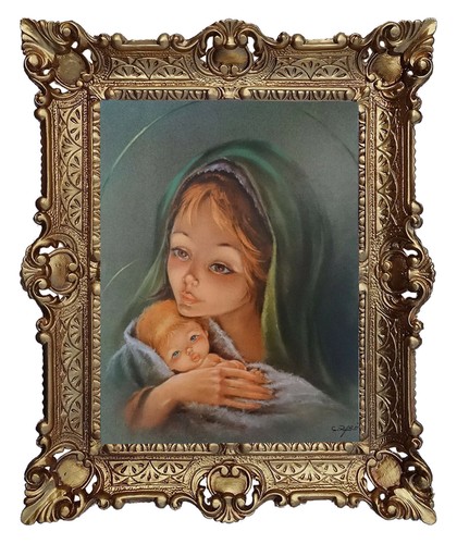 Peinture jesus maria icônes - peinture,