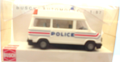 Busch 43290 peugeot police - peugeot, j5