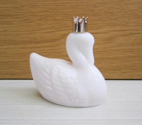 Flacon cygne avon vintage - vintage, en
