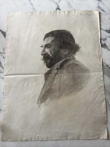 Ancien dessin xixe - dessin, crayon