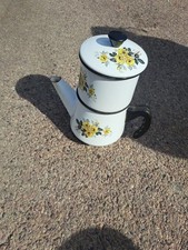 cafetière émaillée ancienne