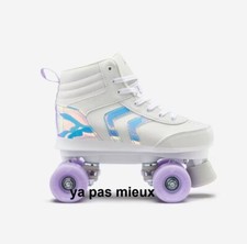 Patin à roulettes QUAD 100 Lila 4 roues Pointure 30 rollers filles