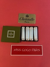 PORTE COUTEAU  4 CHRISTOFLE  FRANCE ARIA  MÉTAL  ARGENTÉ TRÈS BEL ÉTAT 7,5x2cm