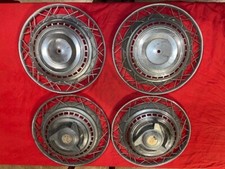 4 ENJOLIVEURS ROBERGEL 380mm CITROEN ID DS 19 20 21 OU 24 PEUGEOT 404 CABRIOLET