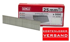 Senco 5000 AX13EGA AX Mini Brad 1,2 Mm Longueur 25 Mm Acier Inoxydable