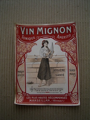 Rare etiquette ancienne - rare,
