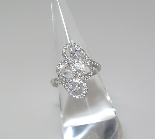 Bague élégant serti - bague,,