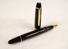 Stylo bille Montblanc Meisterstuck classique résine noire XXème siècle