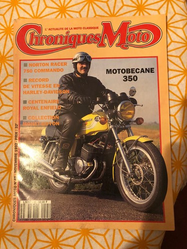 Revue chroniques moto de - chroniques, n