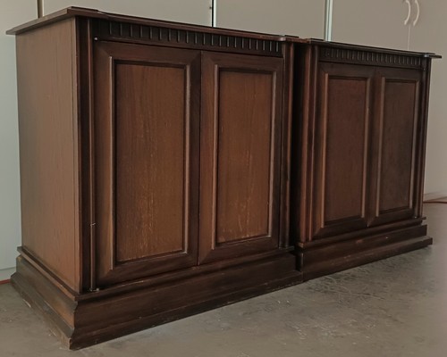 Vintage altec lansing wood - 2,