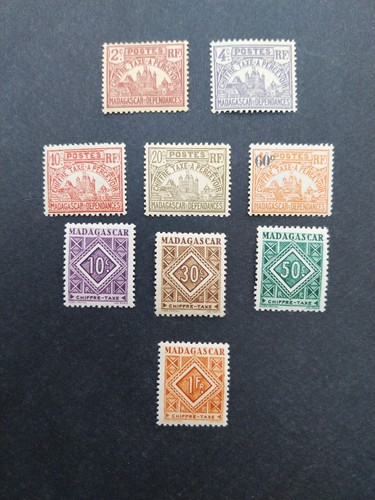 Madagascar 1908 1947 - madagascar,