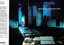 PUBLICITE ADVERTISING 027  1982  Bang & Olufsen  (2p) le Beobab 8000
