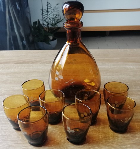 Ensemble carafe verres - carafe, 8