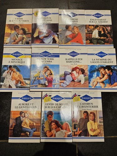 Lot livres harlequin - de,