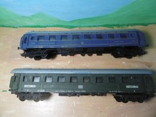 LIMA IDEM JOUEF  2  WAGONS VOYAGEURS   ECHELLE HO  LOT2