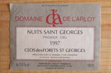Étiquette Nuit Saint Georges