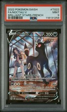 Carte Pokémon Noctali V TG22/TG30 PSA9